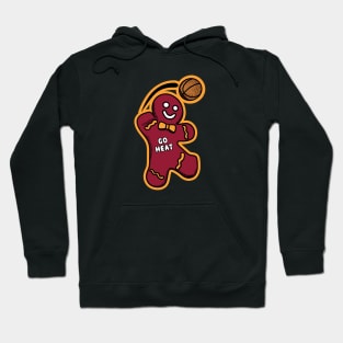 Miami Heat Gingerbread Man Hoodie